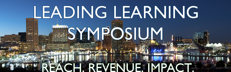 Join us for the Leading Learning Symposium, October 27-28 in Baltimore