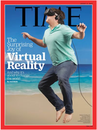 Palmer Luckey on the cover of Time Magazine